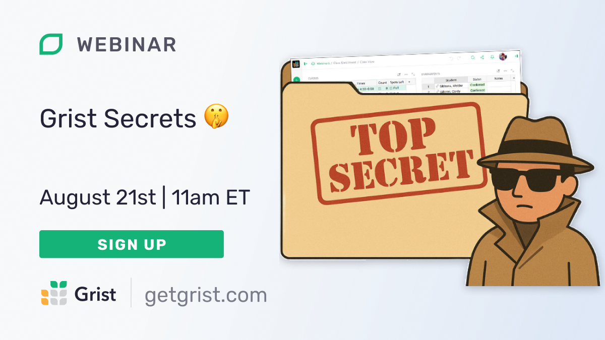 Grist secrets webinar